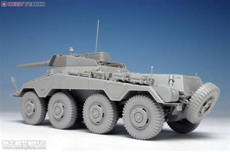 威龙 6814德国Sd Kfz 234 4八轮75mm L48炮装甲车板件图和说明书 静态模型爱好者 致力于打造最全的模型评测网站