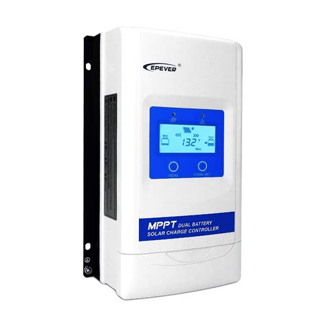 Epever Dr N Dds Mppt Dual Battery Solar Charge Controller Mppt