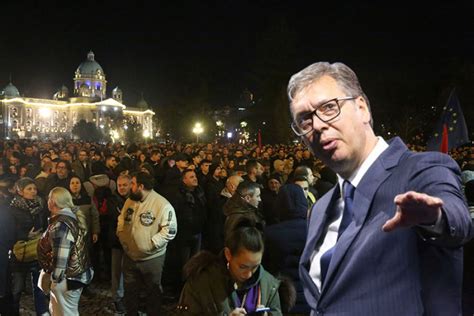 VUČIĆ SE OBRATIO POVODOM PROTESTA Izgrednici će biti uhapšeni