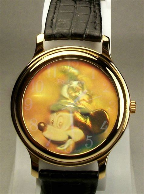 Brand New Disney Hologram Sorcerer Mickey Mouse Watch Htf Retired