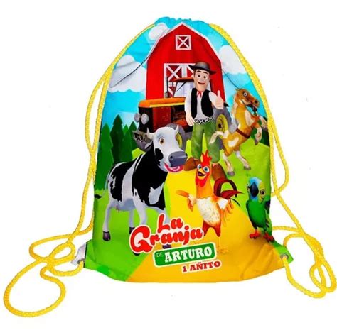 Morralito Dulcero Bolo Fiesta Infantil Granja De Zenon En Venta En