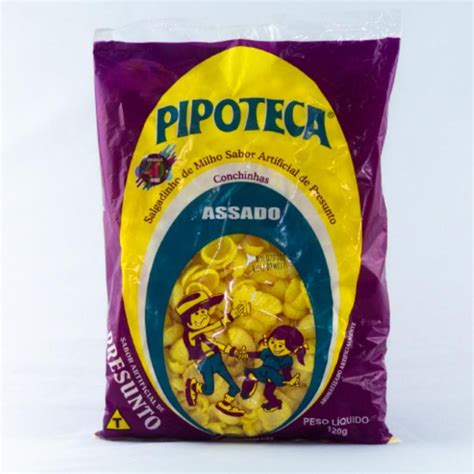 Salgadinho Pipoteca Sabor Presunto G Shopee Brasil