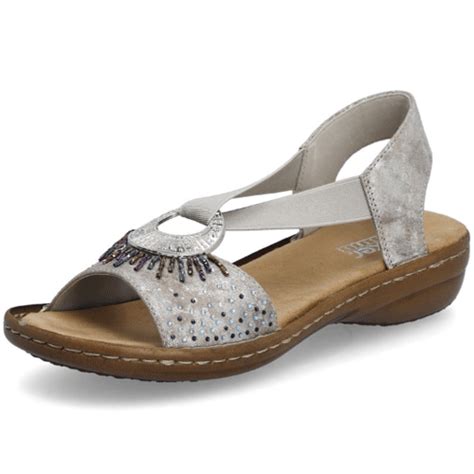 Rieker ‘60880 Womens Sling Back Sandal The Ashbourne Shoe Company