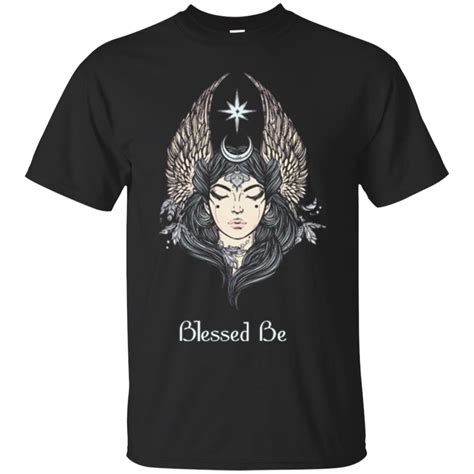 Moon Goddess Blessed Be T Shirt Minaze