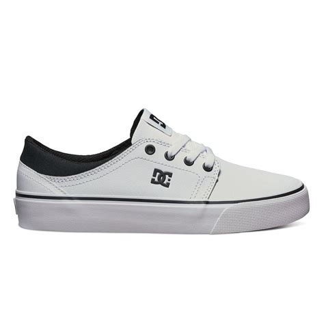 Dc Trase Se Womens Skateboard Shoes Blackwhite Bkw Skateamerica