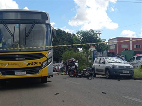 Identificada V Tima Do Acidente Entre Moto E Nibus No Graminha