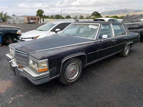 1g6aw6986e9098441 1984 Cadillac Fleetwood Brougham On Copart