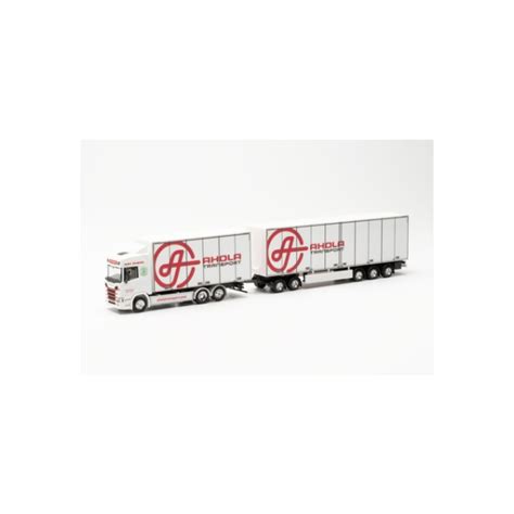 Herpa Scania CR 20 HD Schwedencombi Ahola Transport 315678 49 95