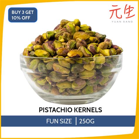 Raw Pistachio Kernels 250g Healthy Snacks Nuts Quality Fresh Lazada