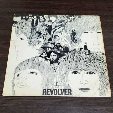 ビートルズ THE BEATLES REVOLVER MONO UK盤 PMC7009 英国盤 PARLOPHONE リボルバー マト