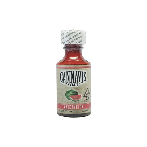 200mg Watermelon Thc Syrup Tincture Cannavis