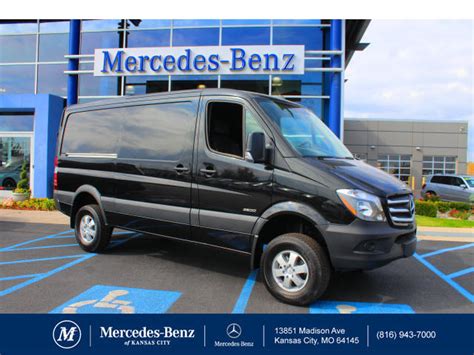 2016 Mercedes Benz 144 Wheelbase Sprinter 4x4 Cargo Van Low Roof