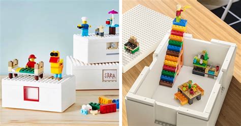 IKEA and LEGO Playful Storage Boxes For Your Home