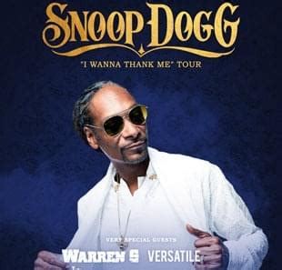 Snoop Dogg – I Wanna Thank Me Tour (Setlist) Lyrics | Genius Lyrics