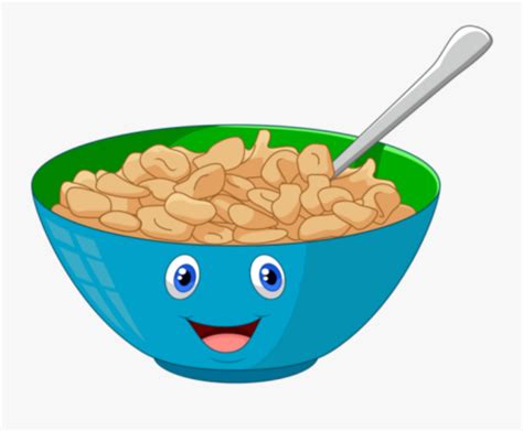 #cute #cereal #bowl #food #colorful #breakfast #cartoon - Breakfast ...