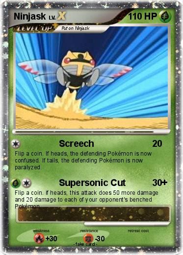 Pokémon Ninjask 27 27 - Screech - My Pokemon Card