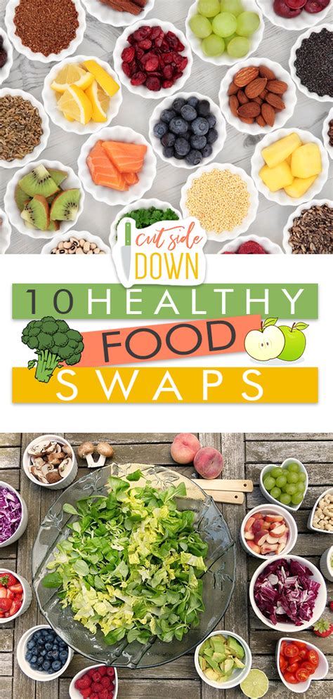 Healthy Food Swap Cut Side Down Recipes For All Types Of Food