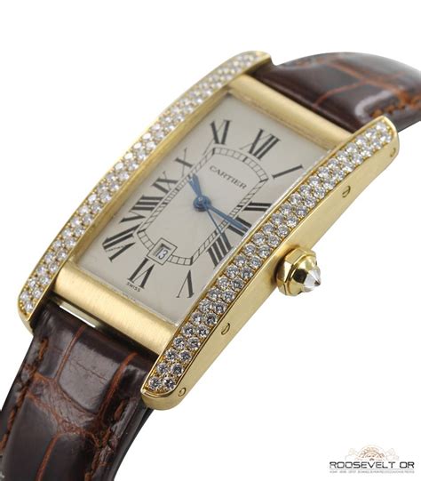 Cartier Tank Americaine - Roosevelt Or