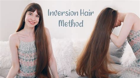 Inversion Hair Method How To And My Results Hair Growth Technique Youtube