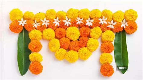 Diwali 2023: Eco-friendly rangoli design ideas made of flowers - Times ...