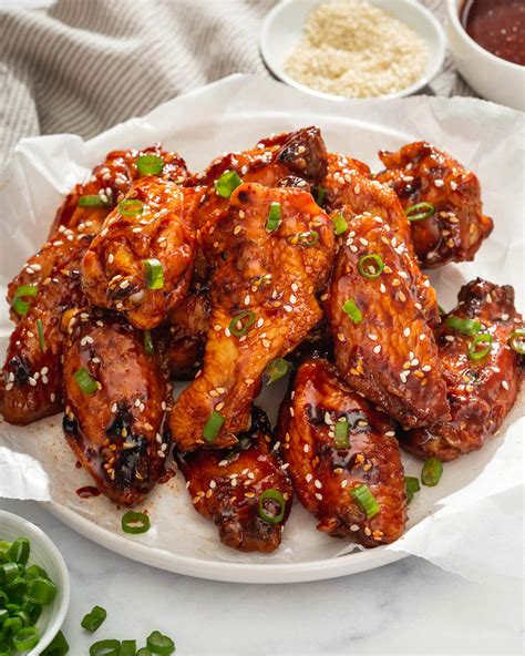 Korean Gochujang Chicken Wings Takes Two Eggs