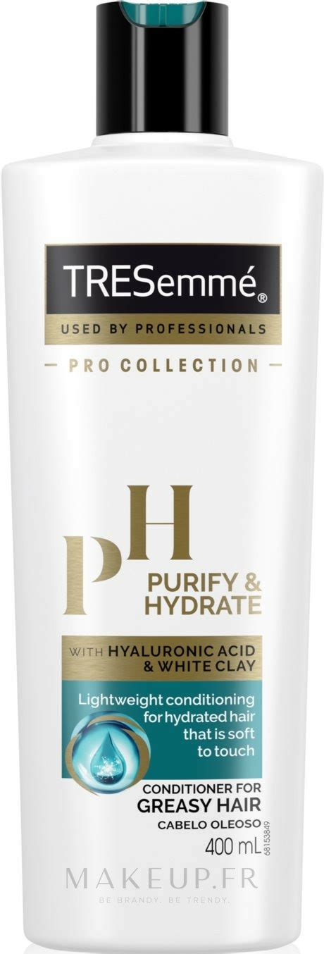 Tresemme Purify Hydrate Hair Conditioner Après shampooing aux