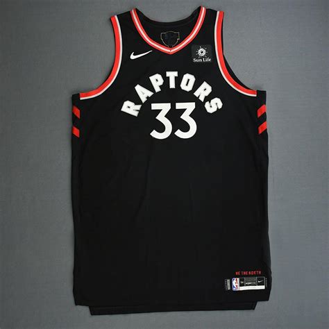 Marc Gasol Toronto Raptors 2019 Nba Finals Game 3 Game Worn