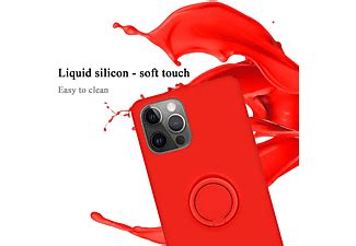 Cadorabo Tpu Liquid Ring Silicone Case H Lle Backcover Apple Iphone