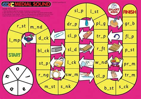 Didax Cvc Spelling Board Games Dd 195181 Supplyme