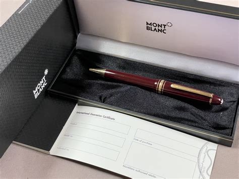 1円スタート 超 Montblanc モンブラン ボールペン マイスターシュテュック 161 ル グラン ボルドー 生産終了品 プレミア ④