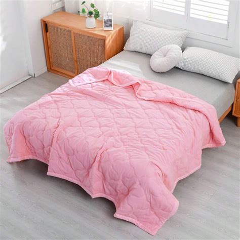 Pc Quilt Bedding Lightweight Bedspreads Machine Washable Breathable