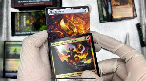 My Precious SURGE FOIL Unboxing Magic The Gathering Lord Of The