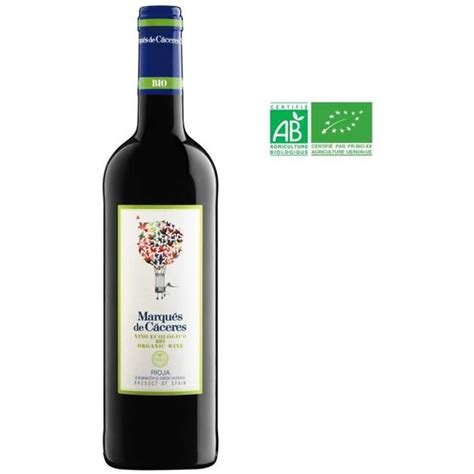 Marqués de Cáceres 2016 Rioja Vin rouge d Espagne Bio La cave