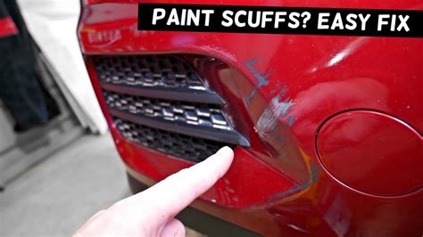 Remove Scuff On Car Paint