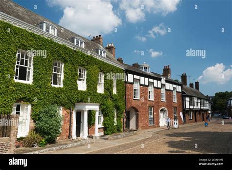 Cathedral Close Exeter Devon Uk Stock Photo Alamy