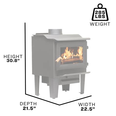 Vogelzang Sq Ft Wood Stove With Legs Heat Output Btu