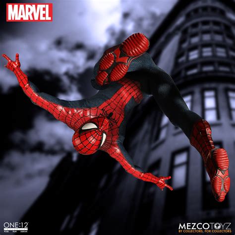 Mezco ONE 12 Collective Spider Man Figure Up For Order Marvel Toy News