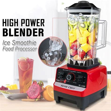 ReadyStock Original 4500W Heavy Duty 2 5L Blender Pengisar Tugas