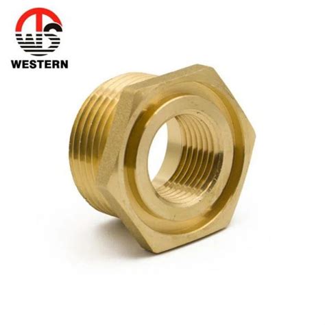 China Manufacturer Female X Male Brass Reducer Bushing Manufacturer And Supplier Western Fitting