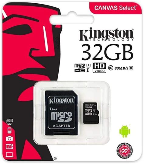 Memoria Micro SD Kingston 32 GB Clase 10 NSSB