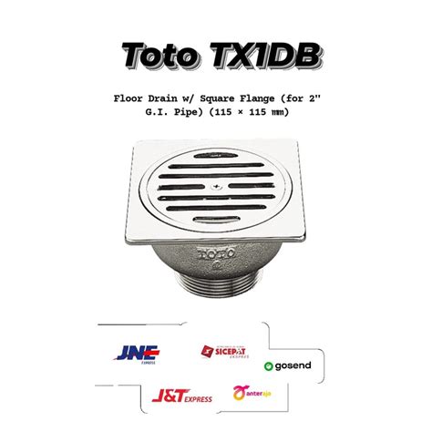 Jual Floor Drain Toto Tx1db Saringan Lantai Kamar Mandi Toto Tx1db