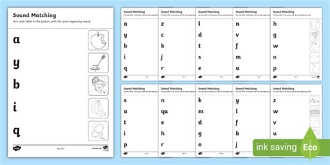 Alphabet Initial Beginning Sounds Phonics Worksheets Worksheets Library