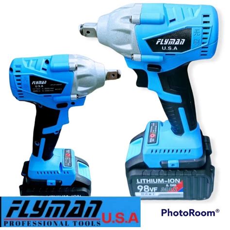 Original Flyman Cordless Impact Wrench Drive Volts N M