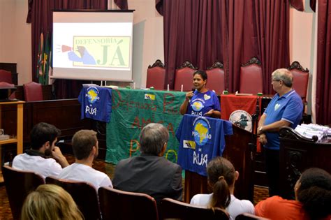 Adepar Participa Da Posse Popular Dos Novos Defensores P Blicos Do