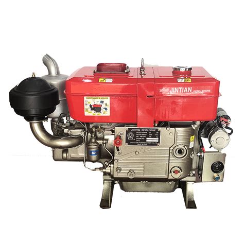 Electric Start Direct Injection Single Cylinder Water Cooled Diesel Engine China Diesel Engine