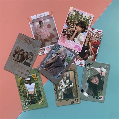 Blackpink Photo Cards Jisoo Rose Jennie Lisa Lomo Cards 10 Per Set Lazada Ph