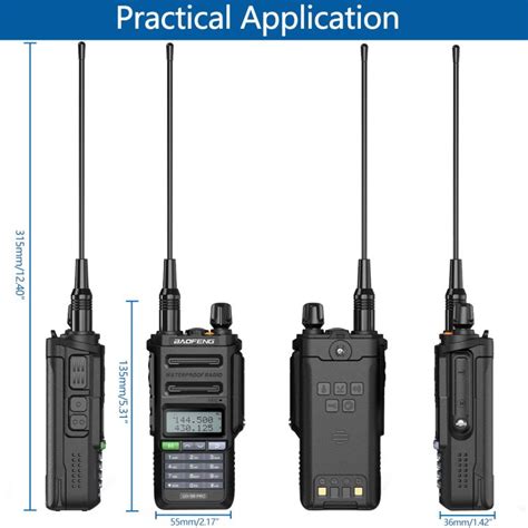 Baofeng Uv R Pro High Power Ip Waterproof Radio Uhf Vhf Dual Band