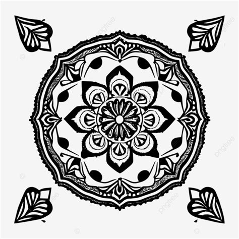 Add A Touch Of Elegance To Your Space With Floral Mandala Pattern