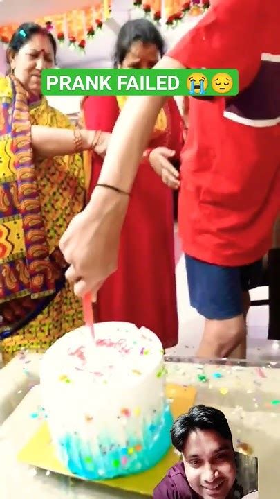 Birthday Prank Fail Ho Gaya 😱 Popat Ho Gaya 🥺 Shortsfeed Ytshorts