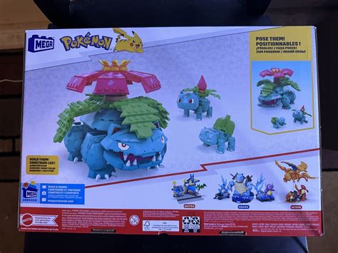 Mavin Pokemon Bulbasaur Evolution Building Set Ivysaur Venusaur Mega